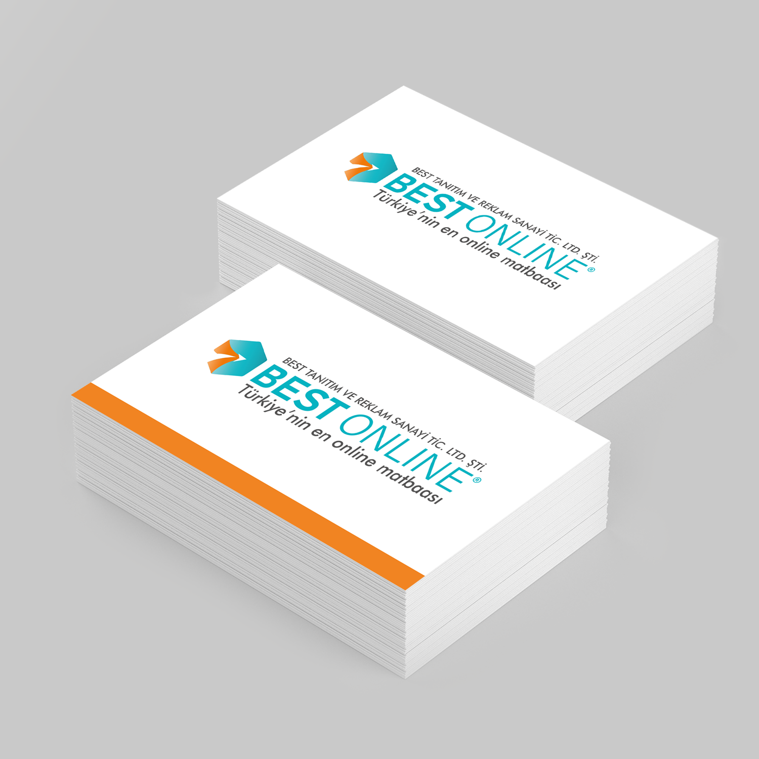 Çift Yüz Baskılı Parlak Selefonlu Kartvizit