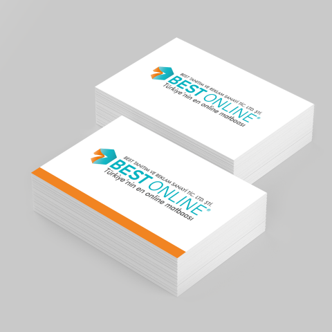 Çift Yüz Baskılı Parlak Selefonlu Kartvizit