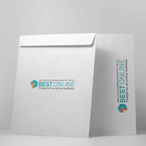 Torba Zarf Baskı 17x25 -A5