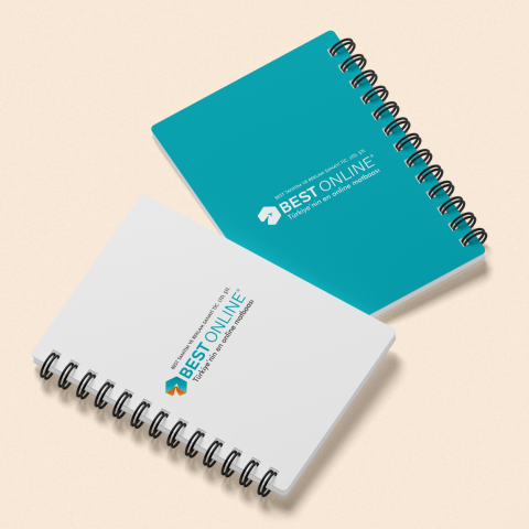 Dört Renk Spiralli Bloknot